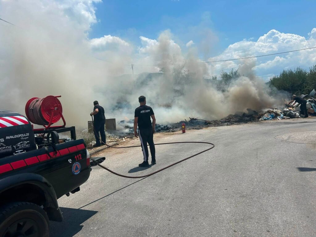 Πάτρα: Πυρκαγιά στο ΒΙΟΠΑ Γλαύκου, με έγκαιρη πυροσβεστική επέμβαση ΦΩΤΟ 6 Πάτρα: Πυρκαγιά στο ΒΙΟΠΑ Γλαύκου, με έγκαιρη πυροσβεστική επέμβαση ΦΩΤΟ