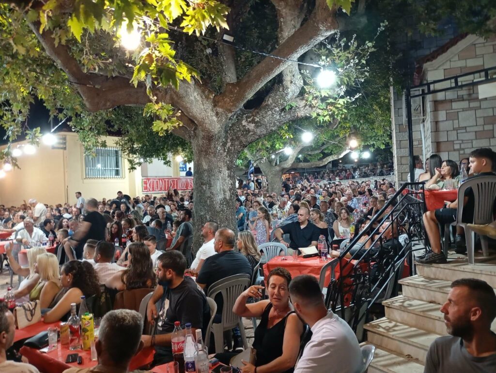 Το Πανηγύρι της Αγιάς Μαρίνας με Γωγώ Τσαμπά στα Σελλά ΦΩΤΟ