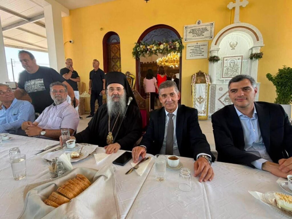 Εγκαίνια του Ιερού Ταφικού Παρεκκλησίου της Παναγίας Σουμελά, στην Απιδεώνα Δυτικής Αχαΐας