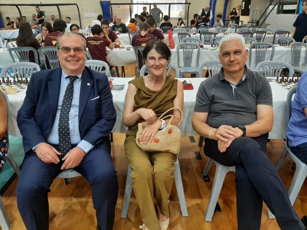 Ο Φωκίων Ζαΐμης στο Πρωτάθλημα Α' Εθνικής και το Πανελλήνιο Ομαδικό Κύπελλο Σκάκι, στην Πάτρα ΦΩΤΟ