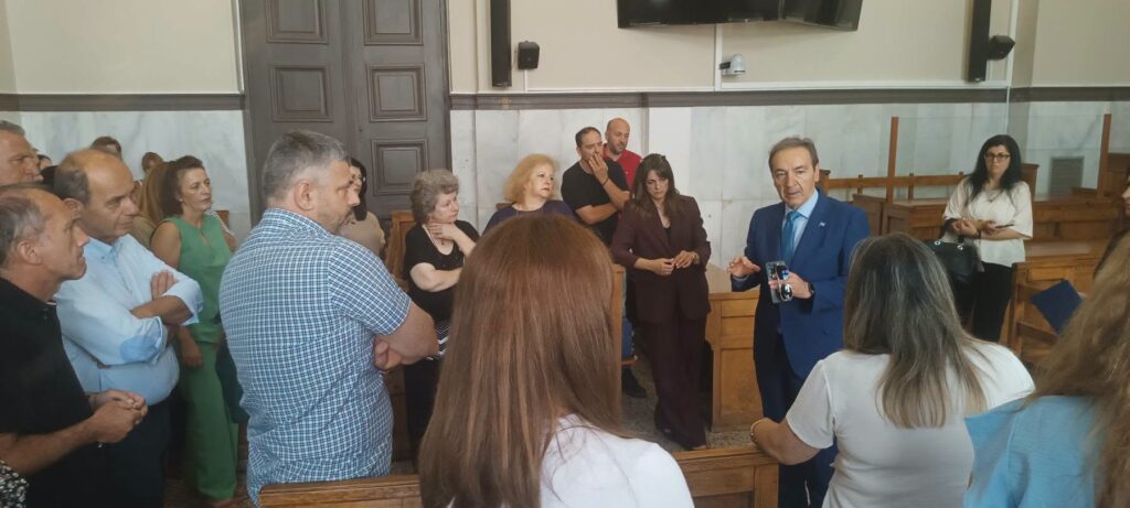 Πάτρα: Διάλογος με φορείς από τον υφυπουργό Ιωάννη Μπούγα, για «δικαιοσύνη στην πράξη» ΦΩΤΟΡΕΠΟΡΤΑΖ