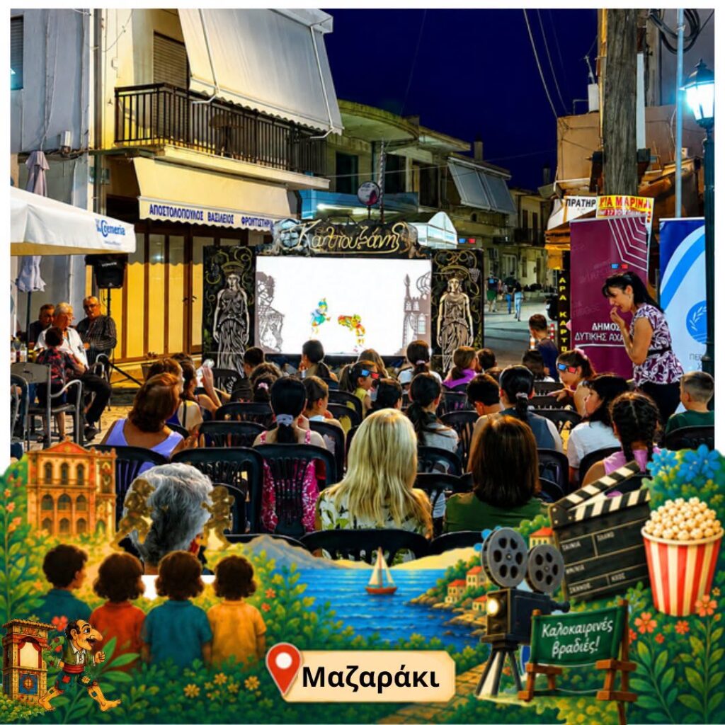 Παράσταση Καραγκιόζη στο Mαζαράκι ΦΩΤΟ