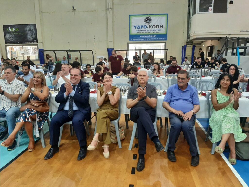 Ο Φωκίων Ζαΐμης στο Πρωτάθλημα Α' Εθνικής και το Πανελλήνιο Ομαδικό Κύπελλο Σκάκι, στην Πάτρα ΦΩΤΟ
