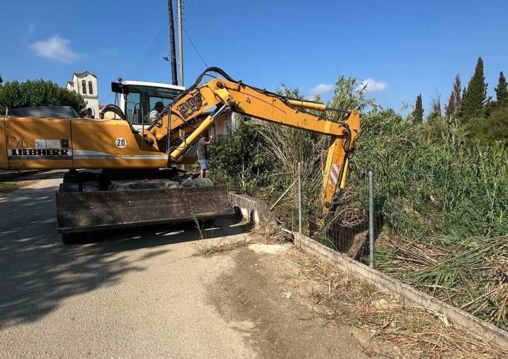 Αντιπυρική θωράκιση με καθαρισμό ρεμάτων