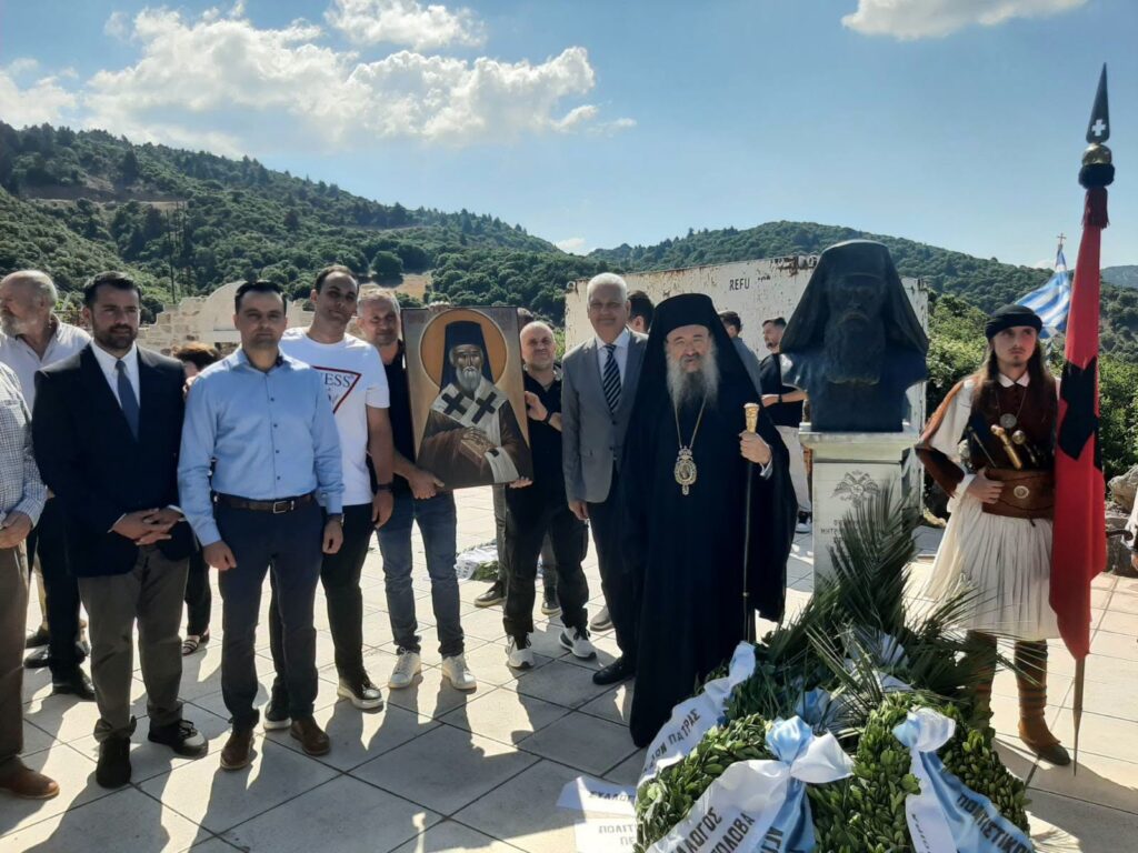 Ο αντιπεριφερειάρχης Φωκίων Ζαΐμης στη Ζουπάτα, στο Μοίρα Πατρών ΦΩΤΟ