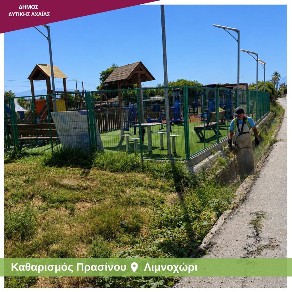 Αχαΐα: Παρεμβάσεις καθαρισμού πρασίνου κατά μήκος του οδικού δικτύου ΦΩΤΟ