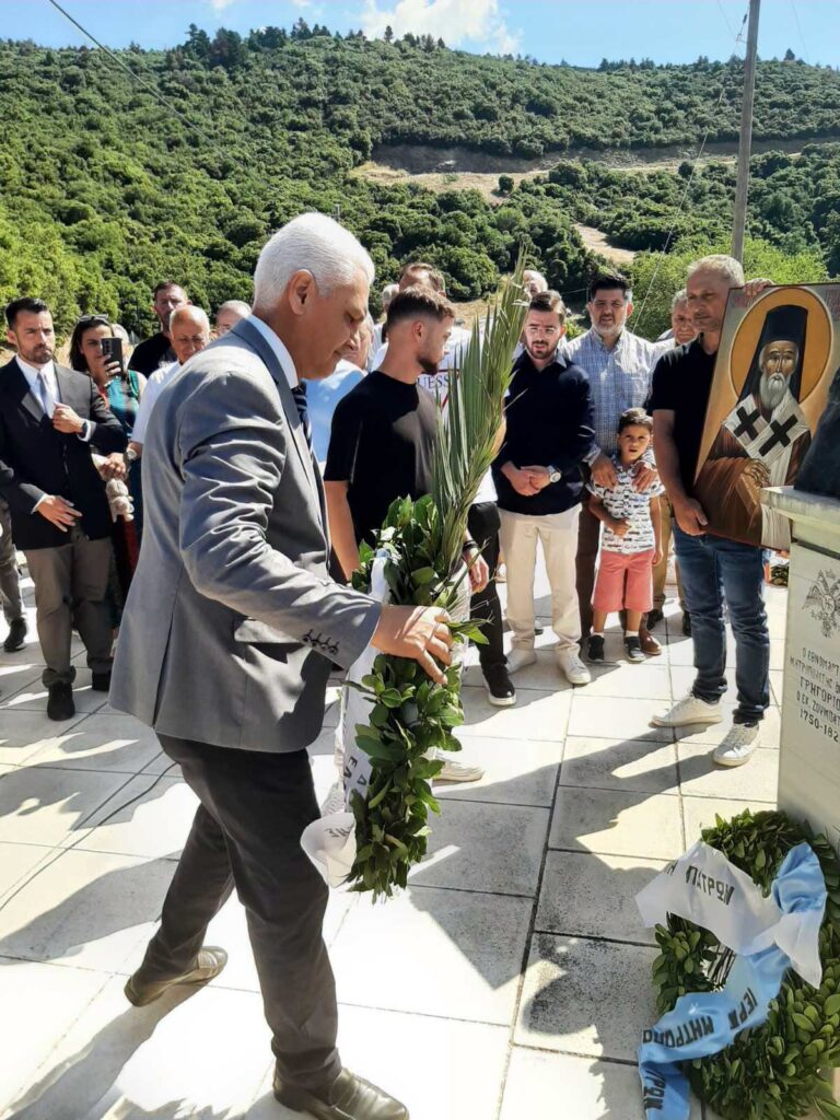 Ο αντιπεριφερειάρχης Φωκίων Ζαΐμης στη Ζουπάτα, στο Μοίρα Πατρών ΦΩΤΟ