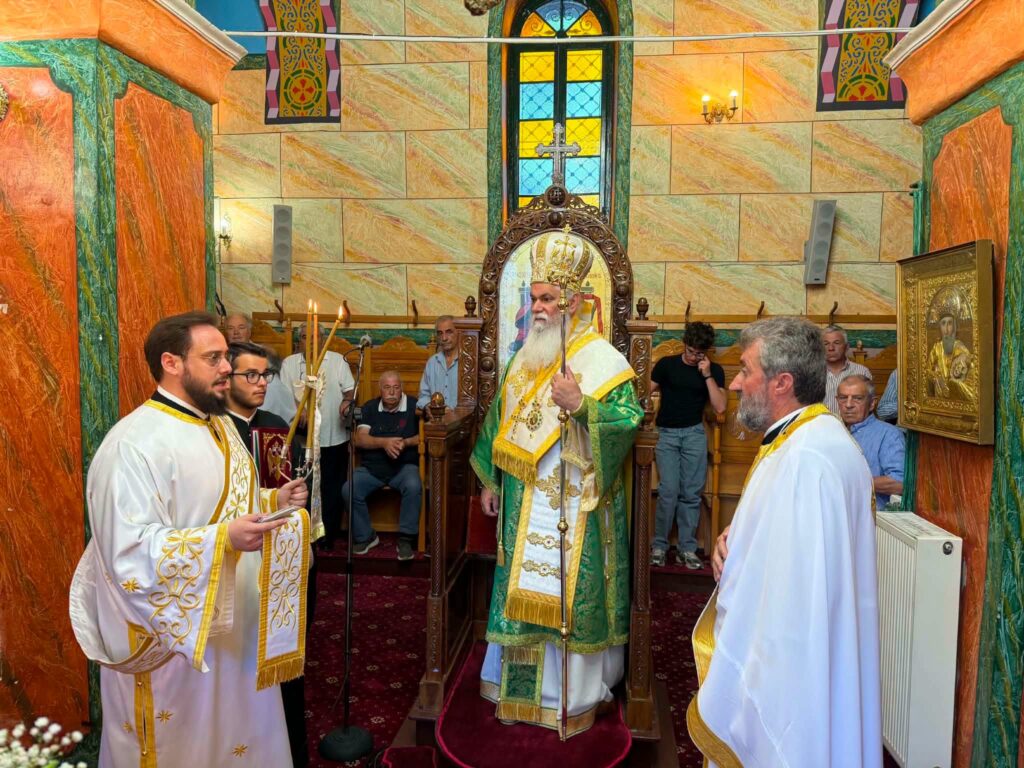 Η Κυριακή των Πατέρων της Δ' Οικουμενικής Συνόδου στο Αγρίδι Καλαβρύτων ΦΩΤΟ