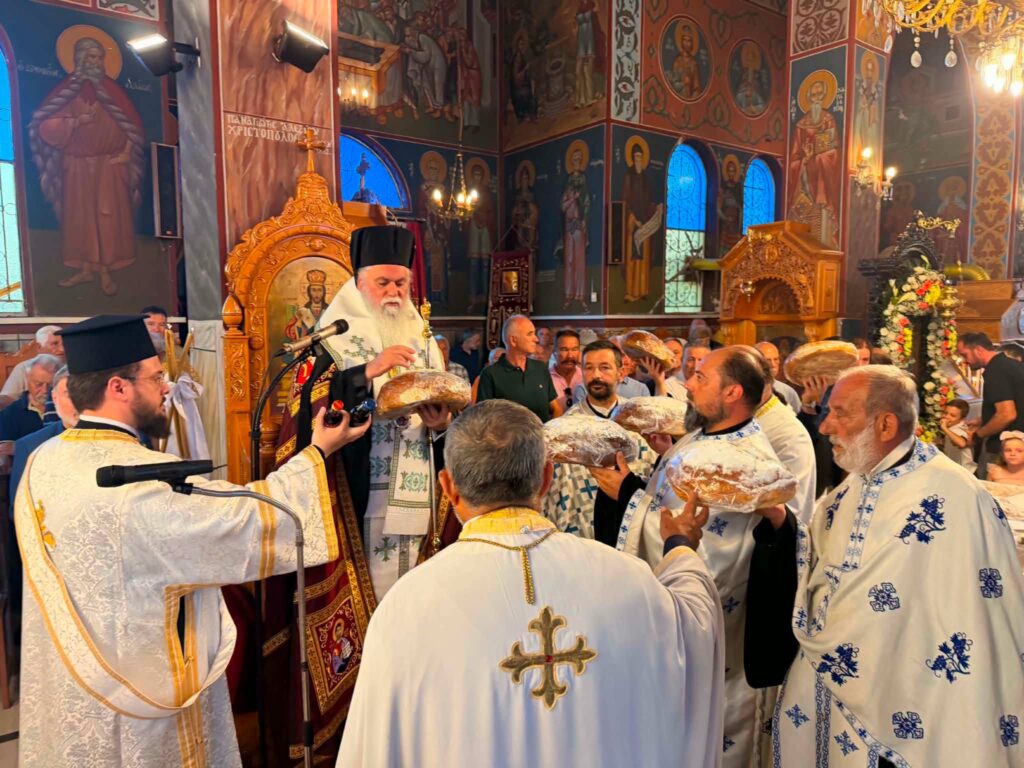 Εσπερινός στον Ιερό Ναό Προφήτου Ηλιού Μάχου Ηλείας με Ιερώνυμο ΦΩΤ0