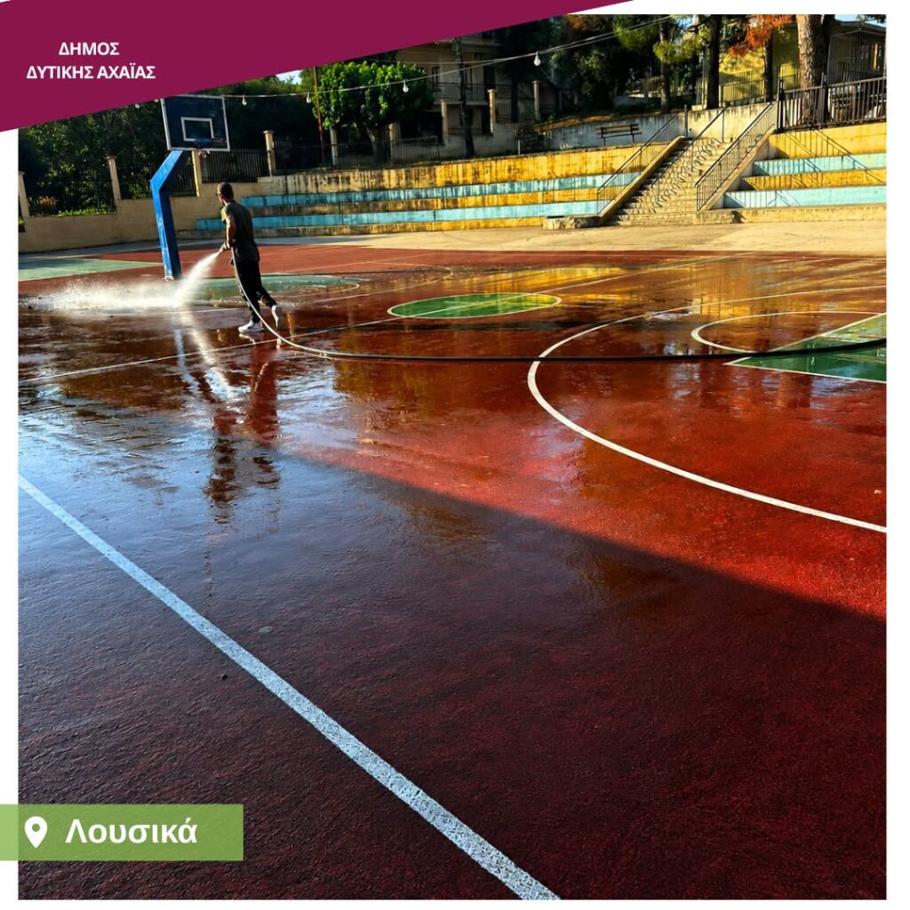 Δυτική Αχαΐα: Ευπρεπισμός, καθαρισμός και καλλωπισμός δημοσίων χώρων, από τον Δήμο ΦΩΤΟ