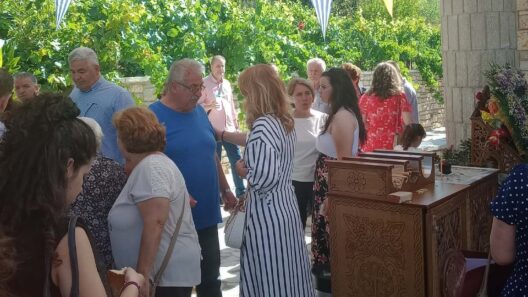 Η πολιτευτής της ΝΔ Γιώτα Παυλοπούλου στις Σειρές Καλαβρύτων για τον Αγιο Παΐσιο ΦΩΤΟ