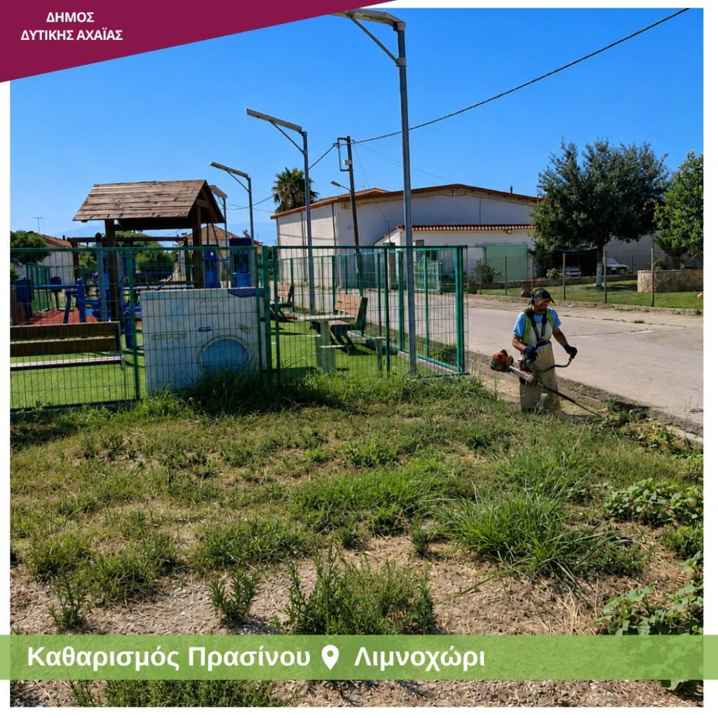 Αχαΐα: Παρεμβάσεις καθαρισμού πρασίνου κατά μήκος του οδικού δικτύου ΦΩΤΟ