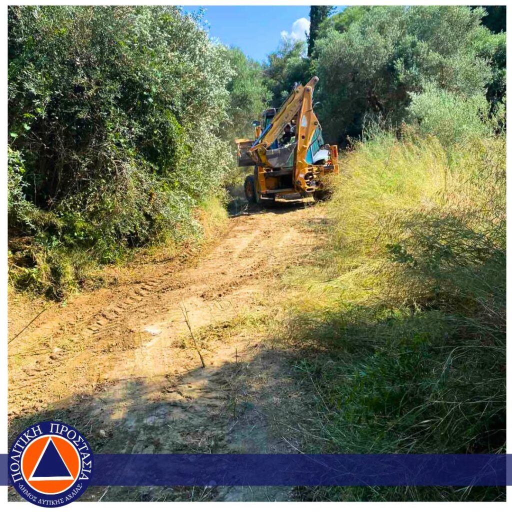 Αχαΐα: Απομάκρυνση καύσιμης ύλης, για τη μη εξάπλωσης δασικών πυρκαγιών ΦΩΤΟ