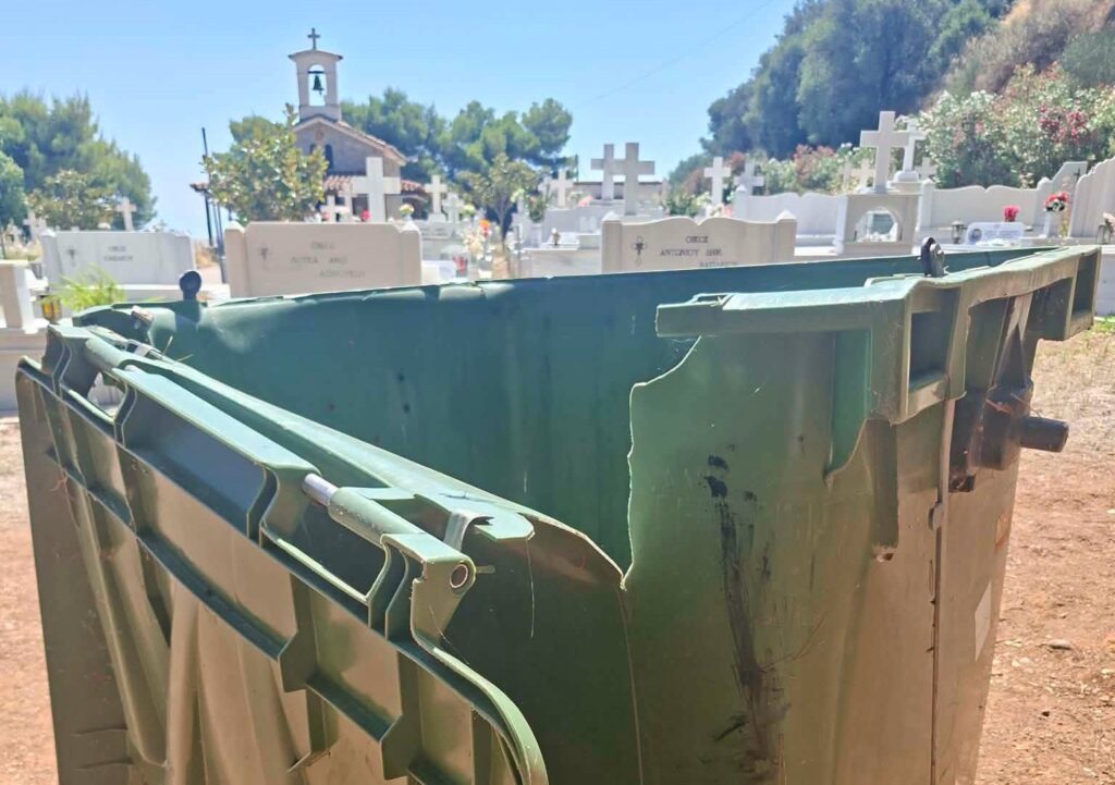 Κουλούρα: Αντικατάσταση κατεστραμμένων κάδων απορριμμάτων για αναβάθμιση της καθαριότητας ΦΩΤΟ