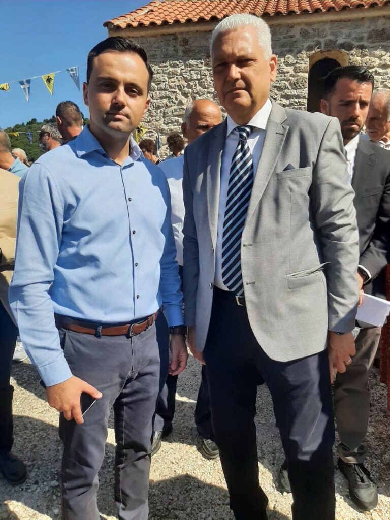 Ο αντιπεριφερειάρχης Φωκίων Ζαΐμης στη Ζουπάτα, στο Μοίρα Πατρών ΦΩΤΟ