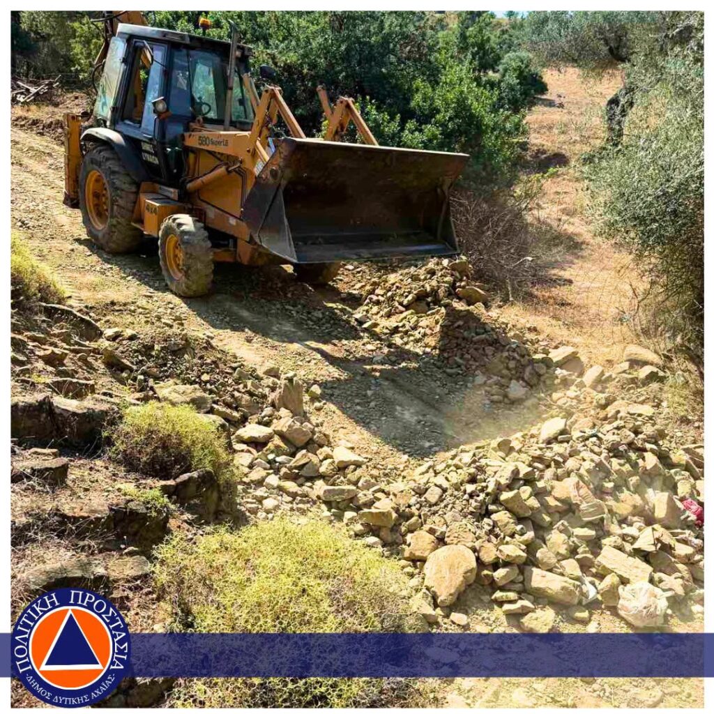 Δυτική Αχαΐα: Αντιπυρικές ζώνες παντού, από την Πολιτική Προστασία, για ενδεχόμενες πυρκαγιές ΦΩΤΟ