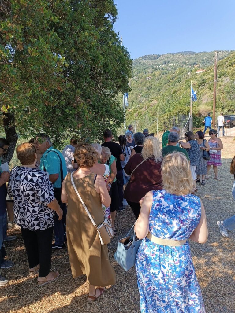 Ο εορτασμός της Αγίας Μαρίνας στο γραφικό εξωκλήσι της Κερνίτσας Διακοπτού ΦΩΤΟ