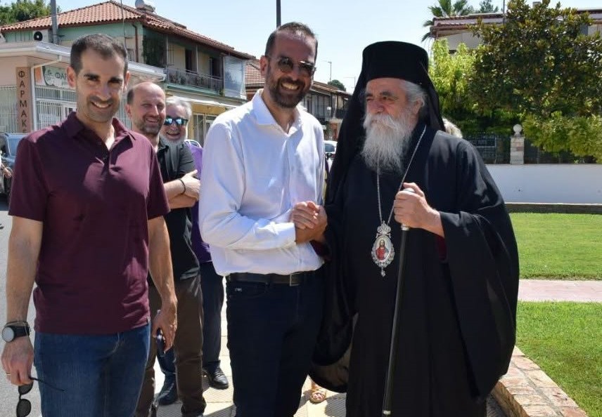 Ο περιφερειάρχης Νεκτάριος Φαρμάκης Λαστέικα, Γούμερο, Κουτσοχέρα και ΙΜ Αγίου Ιωάννη Νίκαβας ΦΩΤΟ