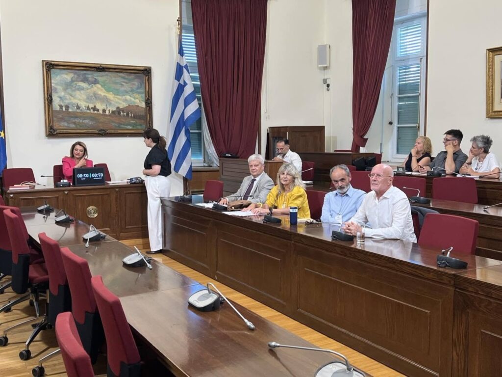 Παρέμβαση Καλαβρουζιώτη του ΕΑΠ στην Ειδική Επιτροπή Προστασίας Περιβάλλοντος της Βουλής