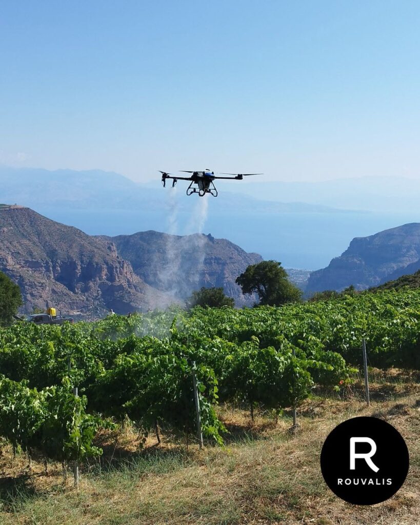 Αχαΐα: Καλλιέργεια αμπελιών με drone, εναέρια εποπτεία και εξοικονόμηση νερού ΦΩΤΟ 5 Αχαΐα: Καλλιέργεια αμπελιών με drone, εναέρια εποπτεία και εξοικονόμηση νερού ΦΩΤΟ