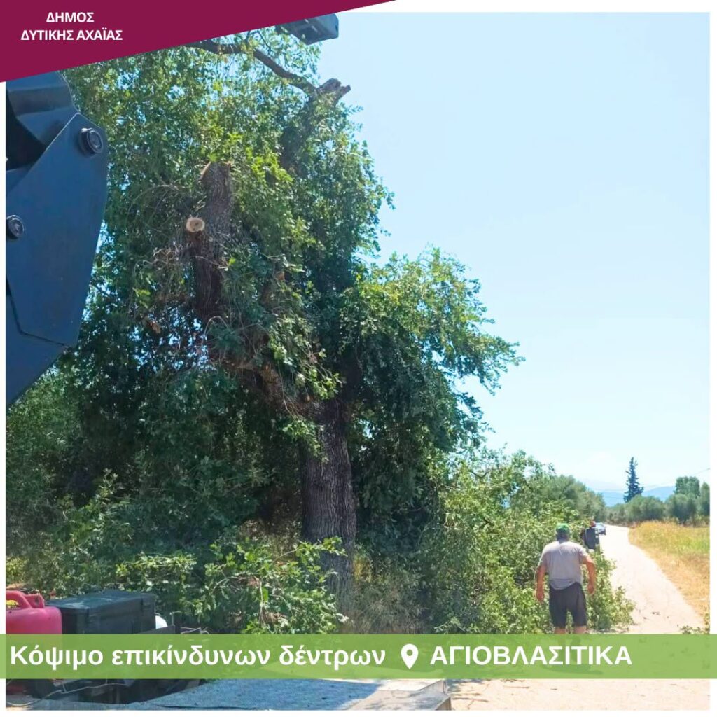 Δυτική Αχαΐα: Φροντίδα κοινόχρηστων χώρων, για την προστασία του περιβάλλοντος ΦΩΤΟ