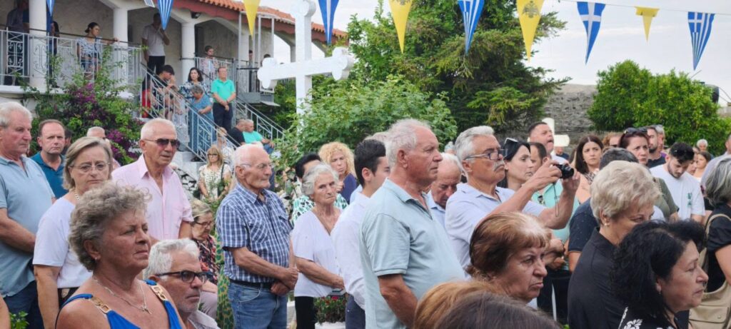 Με λαμπρότητα και κατάνυξη η εορτή της Αγίας Μαρίνας στη Μαρίτσα ΦΩΤΟ