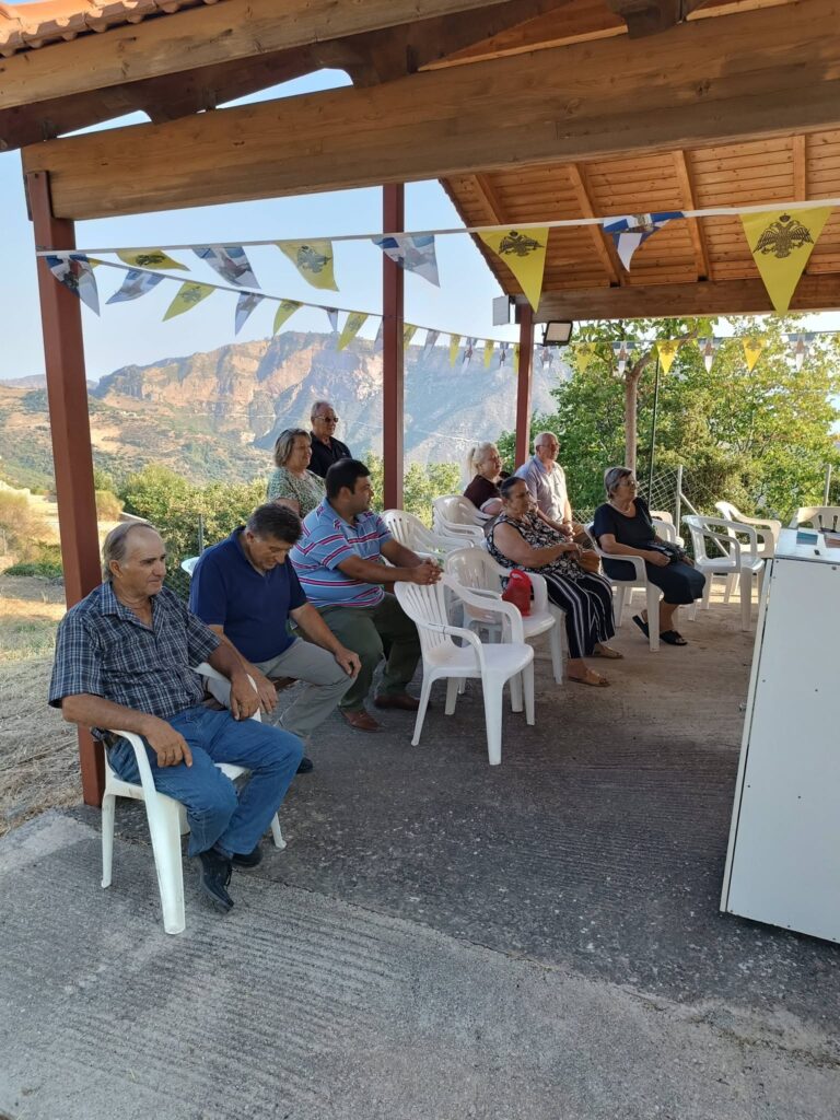 Ο εορτασμός της Αγίας Μαρίνας στο γραφικό εξωκλήσι της Κερνίτσας Διακοπτού ΦΩΤΟ