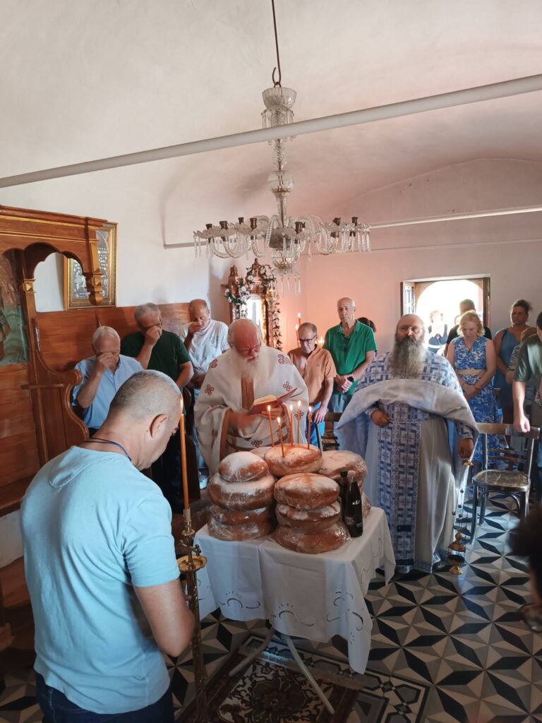 Ο εορτασμός της Αγίας Μαρίνας στο γραφικό εξωκλήσι της Κερνίτσας Διακοπτού ΦΩΤΟ