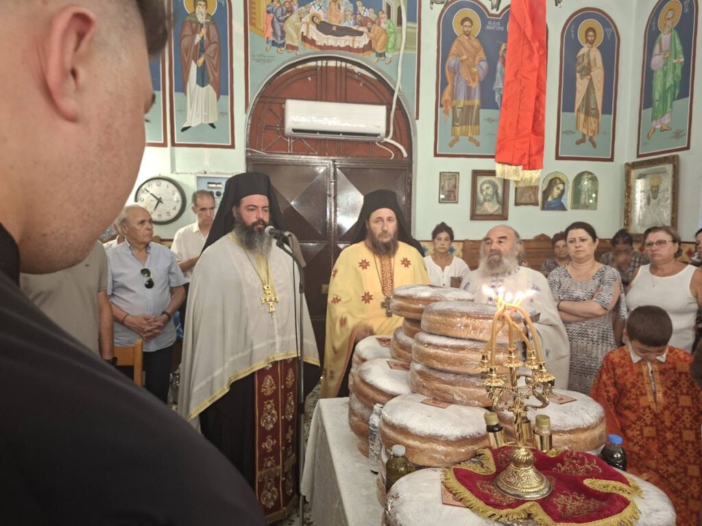 Ο πανηγυρικός εσπερινός της Αγίας Μαρίνης στα Ροΐτικα Πατρών ΦΩΤΟ