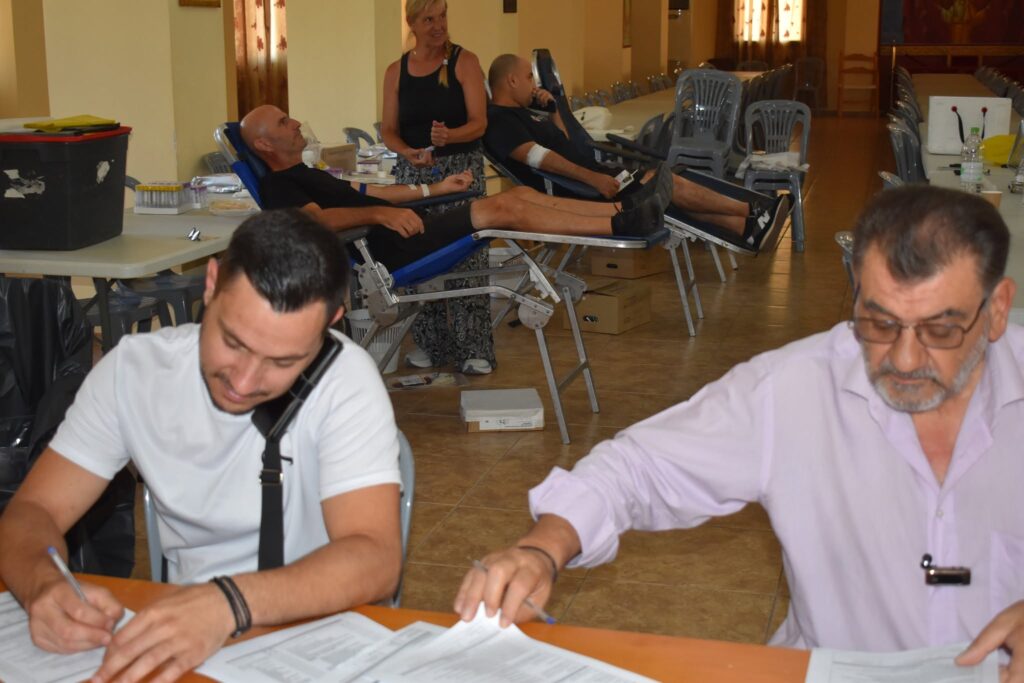 Εθελοντική αιμοδοσία στο Φάρο