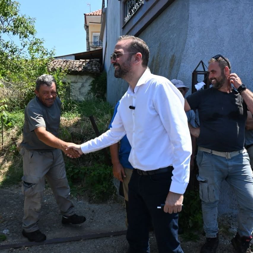 Ο περιφερειάρχης Νεκτάριος Φαρμάκης Λαστέικα, Γούμερο, Κουτσοχέρα και ΙΜ Αγίου Ιωάννη Νίκαβας ΦΩΤΟ