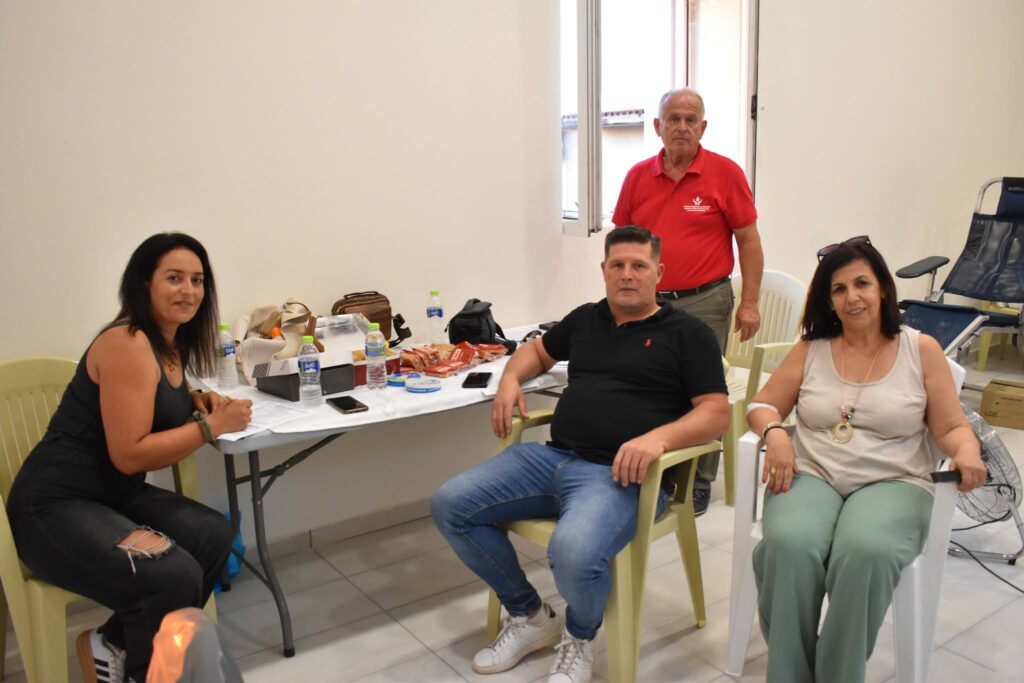 Εθελοντική αιμοδοσία στο Φλόκα ΦΩΤΟ