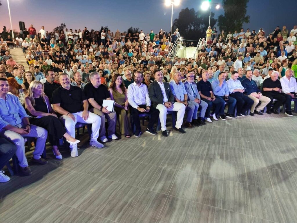 Απολογισμός του αντιπεριφερειάρχη Θανάση Μαυρομμάτη σε εκδήλωση στο Μεσολόγγι ΦΩΤΟ