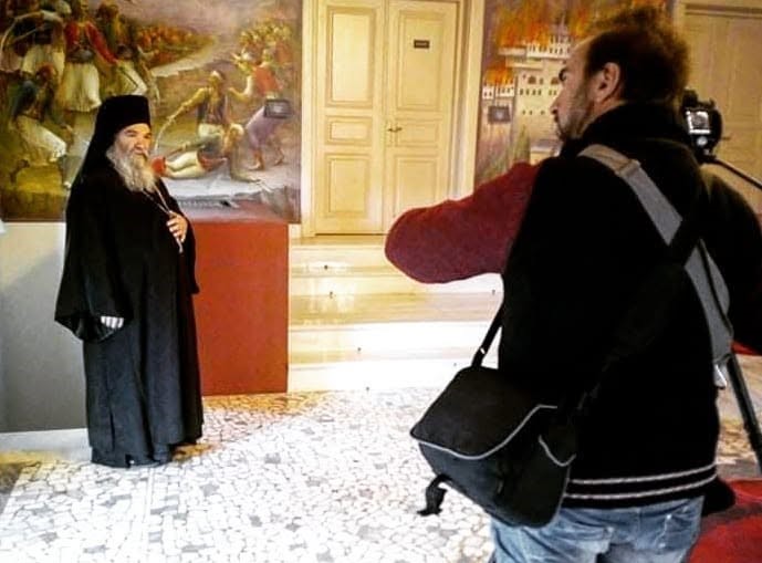 Γυρίσματα ιστορικού ντοκυμαντέρ του Βασίλη Γεωργαντά στα Σουδενά ΦΩΤΟ