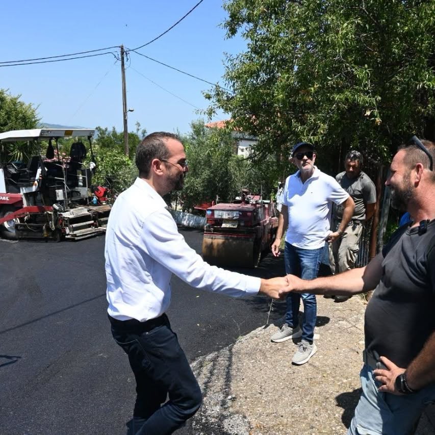 Ο περιφερειάρχης Νεκτάριος Φαρμάκης Λαστέικα, Γούμερο, Κουτσοχέρα και ΙΜ Αγίου Ιωάννη Νίκαβας ΦΩΤΟ