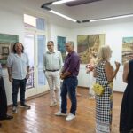 Τα εγκαίνια της έκθεσης «Αντιδιαστολές» της Μαριλένας Ζολώτα, στην Ακράτα ΦΩΤΟ