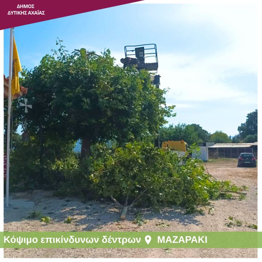 Δυτική Αχαΐα: Φροντίδα κοινόχρηστων χώρων, για την προστασία του περιβάλλοντος ΦΩΤΟ