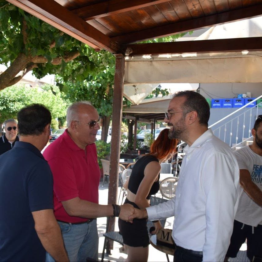 Ο περιφερειάρχης Νεκτάριος Φαρμάκης Λαστέικα, Γούμερο, Κουτσοχέρα και ΙΜ Αγίου Ιωάννη Νίκαβας ΦΩΤΟ