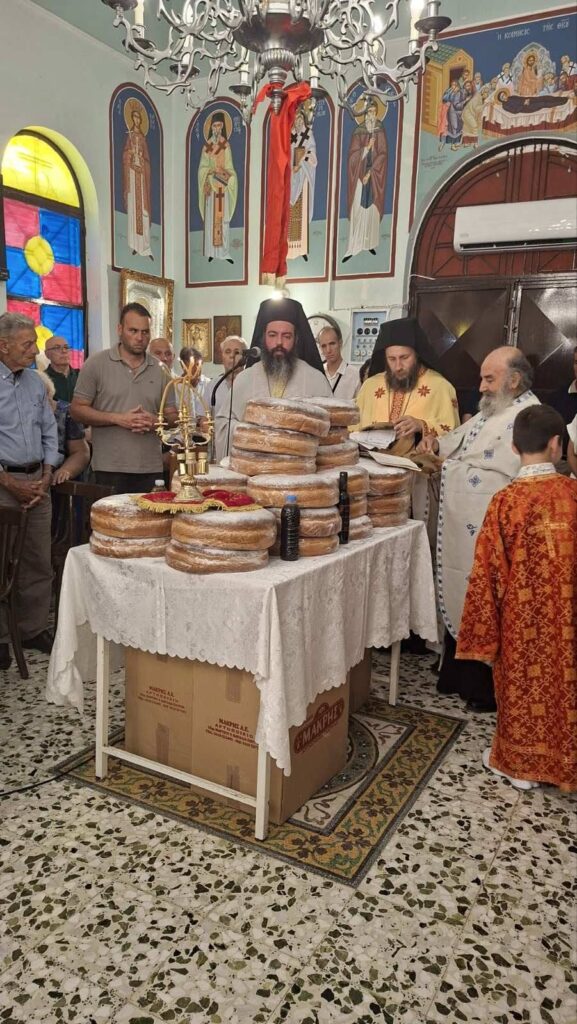 Ο πανηγυρικός εσπερινός της Αγίας Μαρίνης στα Ροΐτικα Πατρών ΦΩΤΟ