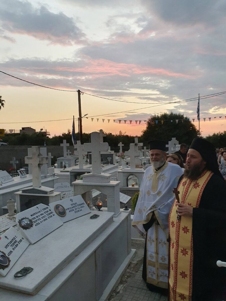Ο πανηγυρικός εσπερινός της Αγίας Μαρίνης στα Ροΐτικα Πατρών ΦΩΤΟ