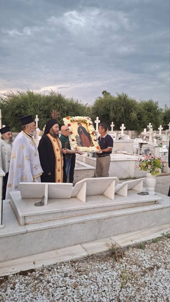 Ο πανηγυρικός εσπερινός της Αγίας Μαρίνης στα Ροΐτικα Πατρών ΦΩΤΟ
