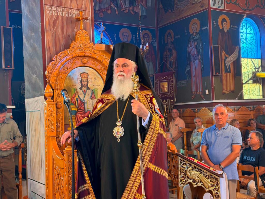 Εσπερινός στον Ιερό Ναό Προφήτου Ηλιού Μάχου Ηλείας με Ιερώνυμο ΦΩΤ0