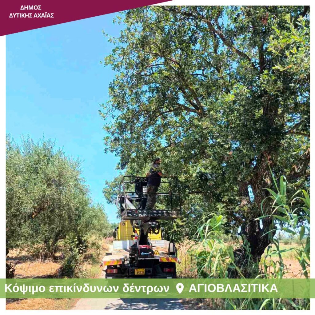 Δυτική Αχαΐα: Φροντίδα κοινόχρηστων χώρων, για την προστασία του περιβάλλοντος ΦΩΤΟ
