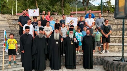 Θεόκλητος και Ιερώνυμος στις Κατασκηνώσεις του Εκκλησιαστικού Κέντρου Νεότητας στα Καλάβρυτα ΦΩΤΟ