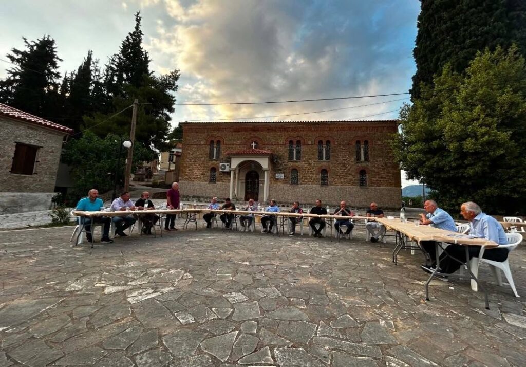 Αιγιάλεια: Η 17η επαρχιακή οδός στη συνάντηση του αντιπεριφερειάρχη Π. Σακελλαρόπουλου με Κοινοτάρχες ΦΩΤΟ
