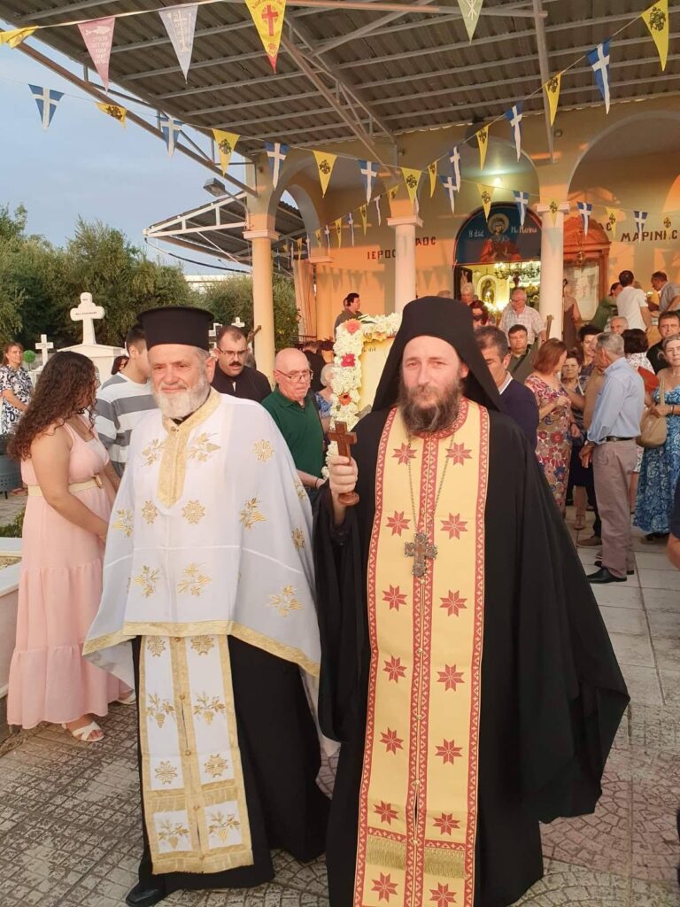 Ο πανηγυρικός εσπερινός της Αγίας Μαρίνης στα Ροΐτικα Πατρών ΦΩΤΟ