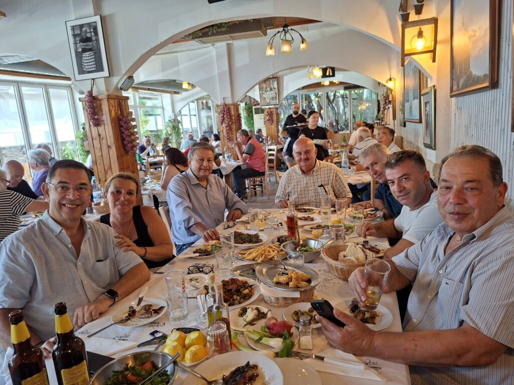 Ο Τάκης Βασιλείου στην Κύπρο για τις εκδηλώσεις μνήμης στην Κερύνεια ΦΩΤΟ