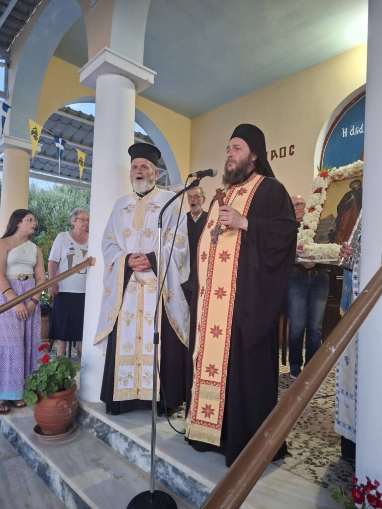 Ο πανηγυρικός εσπερινός της Αγίας Μαρίνης στα Ροΐτικα Πατρών ΦΩΤΟ