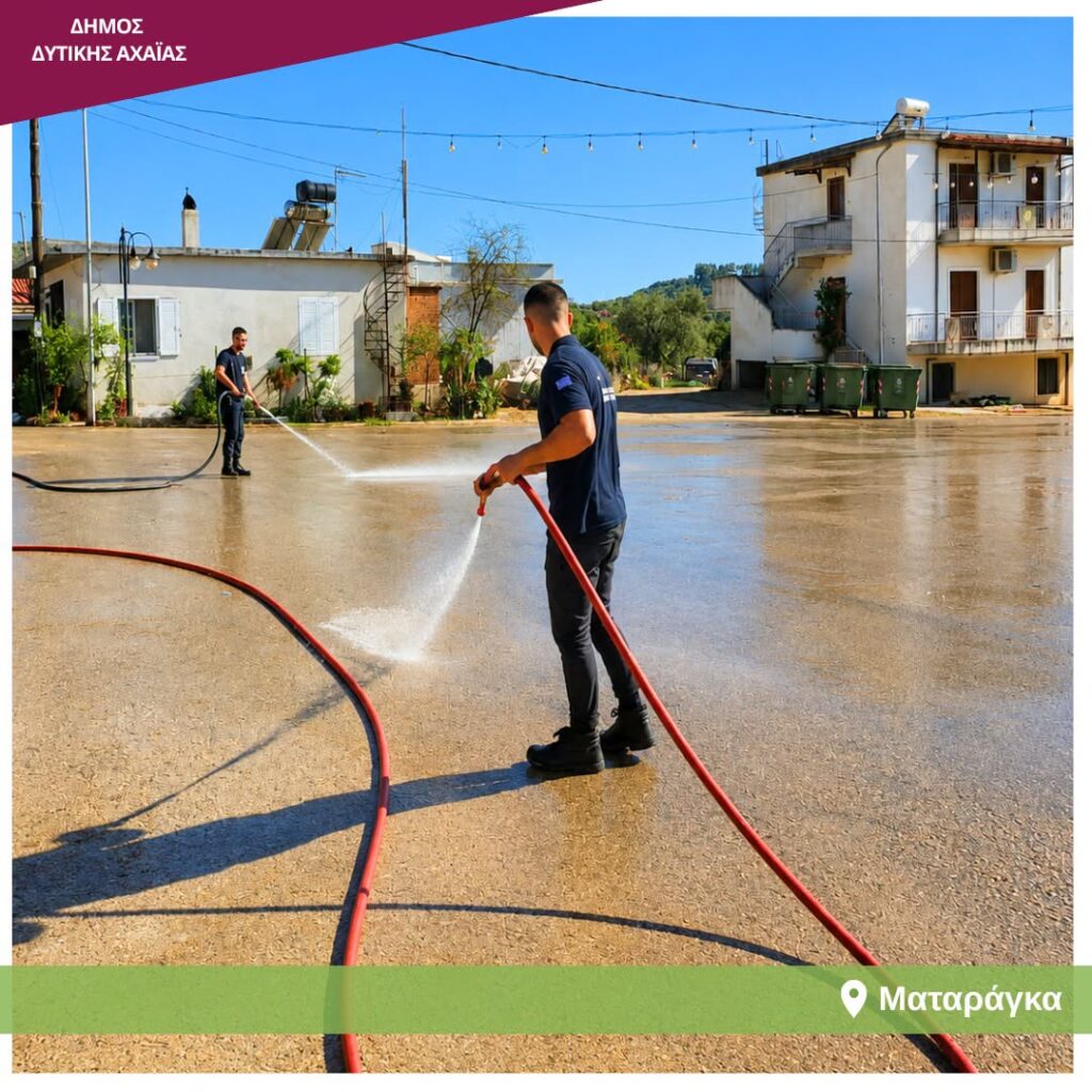 Δυτική Αχαΐα: Καλλωπισμός του πρασίνου για πιο καθαρό και όμορφο δήμο ΦΩΤΟ