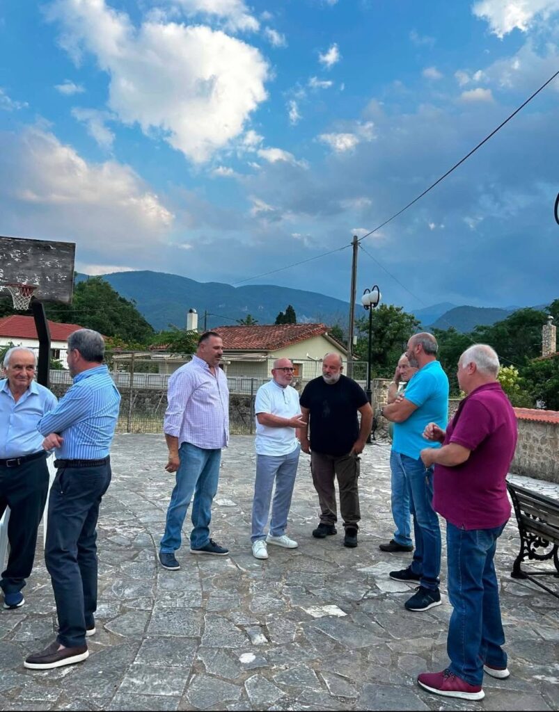 Αιγιάλεια: Η 17η επαρχιακή οδός στη συνάντηση του αντιπεριφερειάρχη Π. Σακελλαρόπουλου με Κοινοτάρχες ΦΩΤΟ